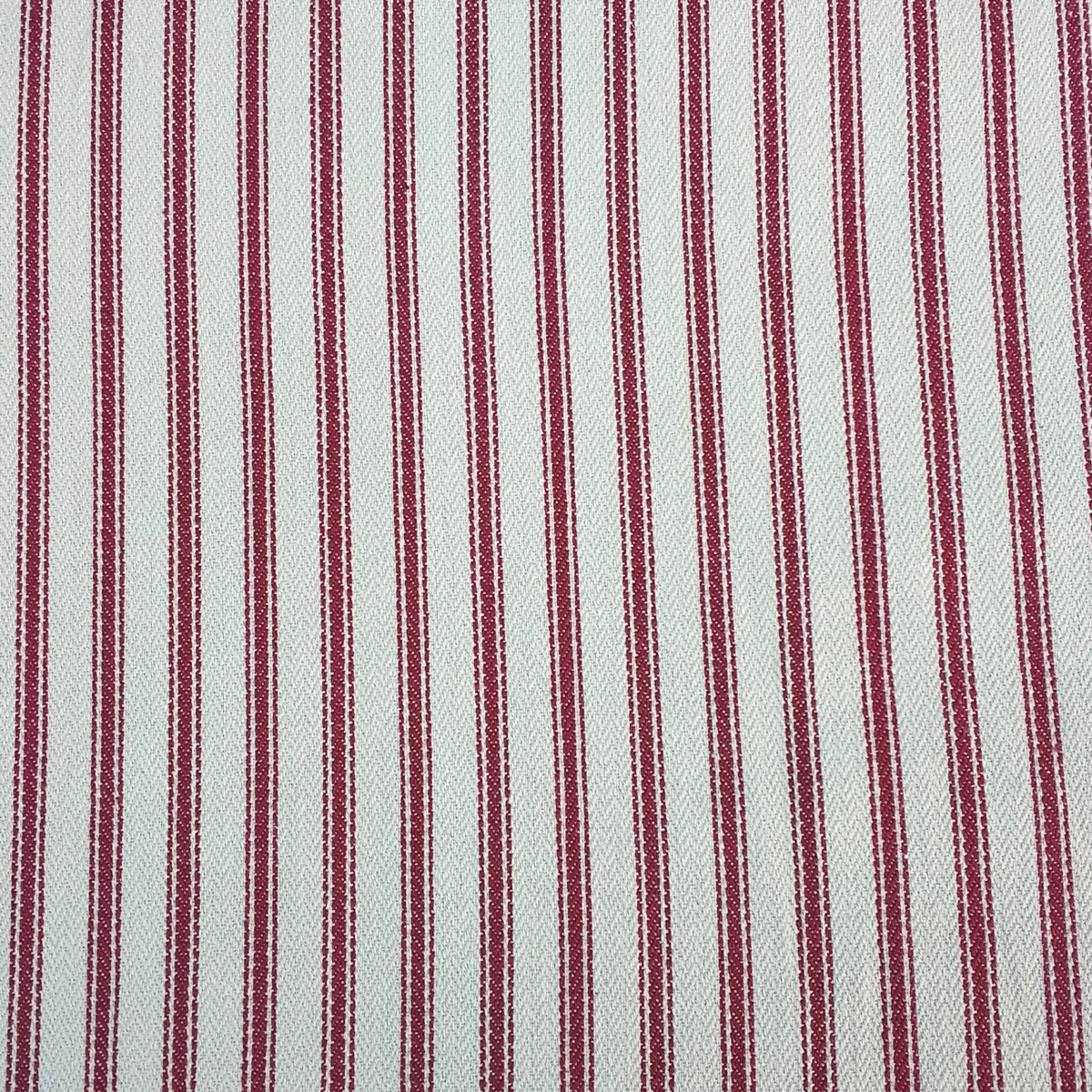 Hampton Ticking - Ruby - Image 2