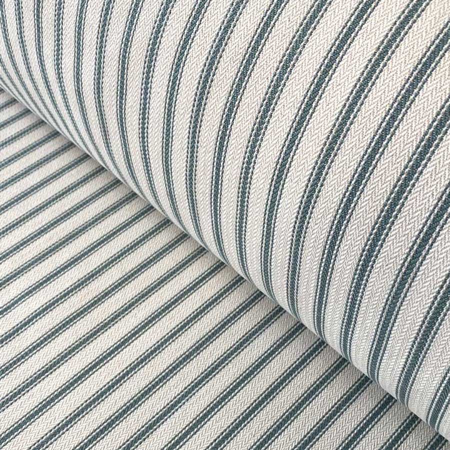 Ticking Fabric green