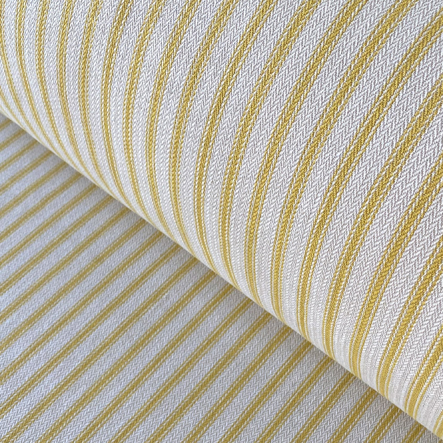 Ticking Fabric yellow