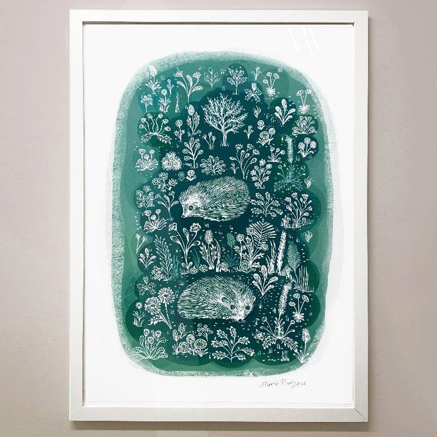 Hedgehog Print