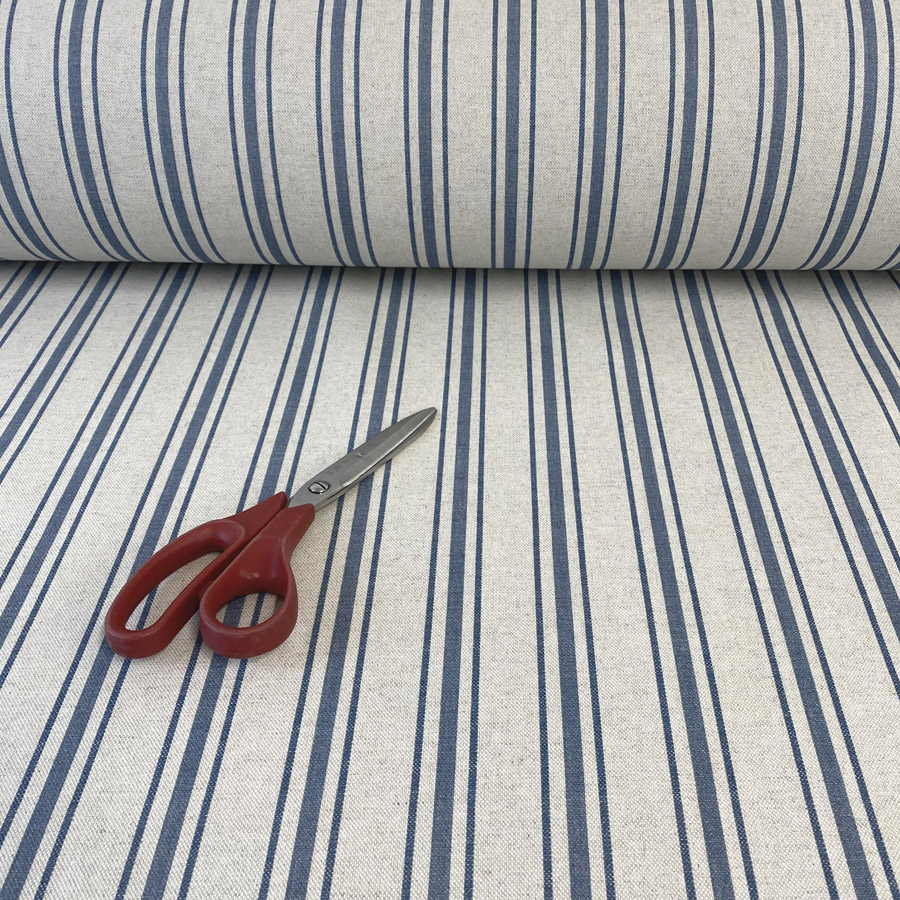 Extra Wide Hendrick Stripe- Indigo
