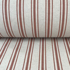 Red Striped Fabric
