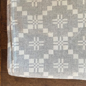 St David's Cross Welsh Throw - Grey