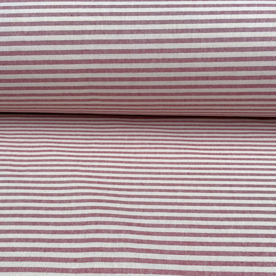 Extra Wide Coast Stripe 2 - Peony