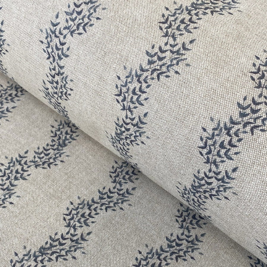 Jasmine Stripe - Indigo