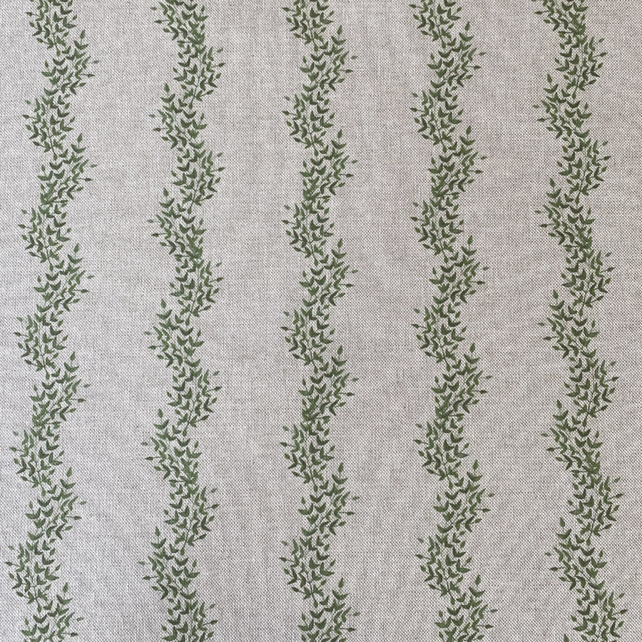 Jasmine Stripe - Leaf Green