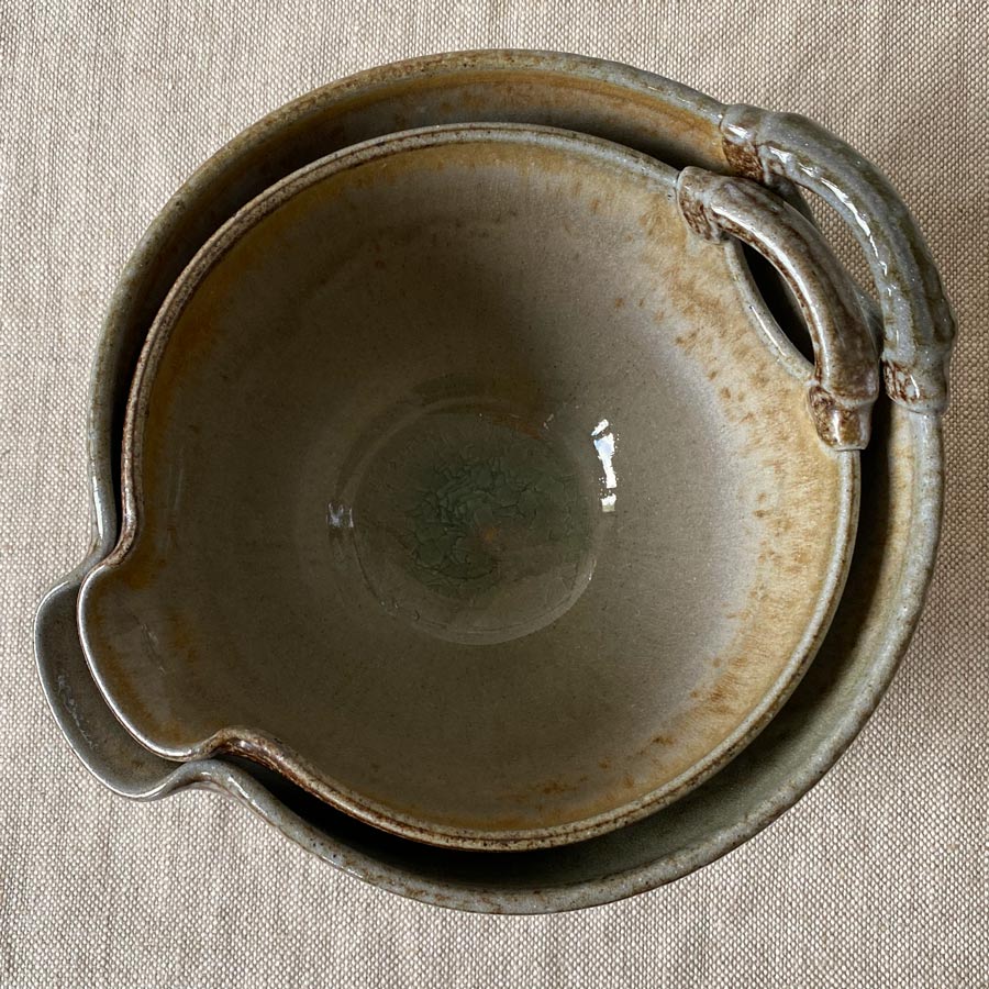 Knighton Mill Pottery Stoneware Batter Bowl - Extra Large KMBP
