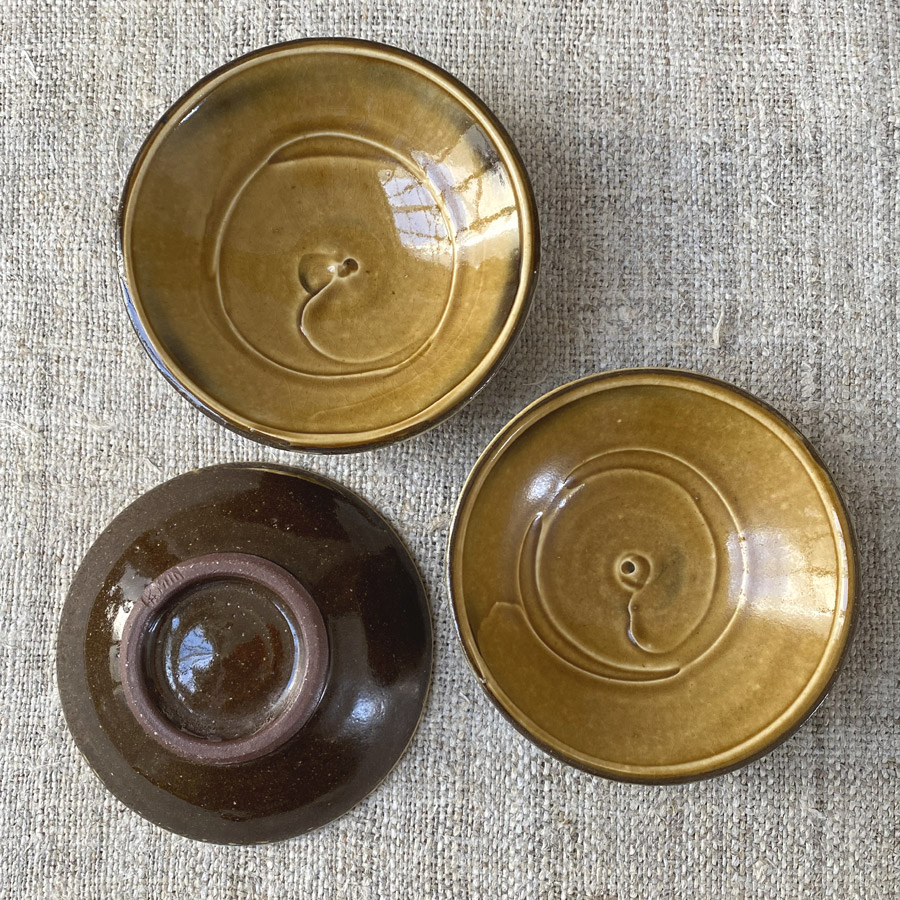 Kat Wheeler Small Bowl - Tan KWSB
