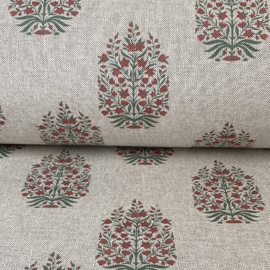 Kamala - Strawberry and Soft Green