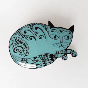 Enamel Badge - Kitty - Image 1
