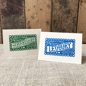 Ledbury Herefordshire - Greetings Card Set - Image 1