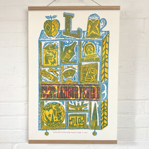 Ledburyshire Letterpress Poster - Jonny Hannah - Image 1