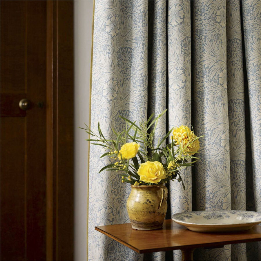 William Morris Marigold - China Blue