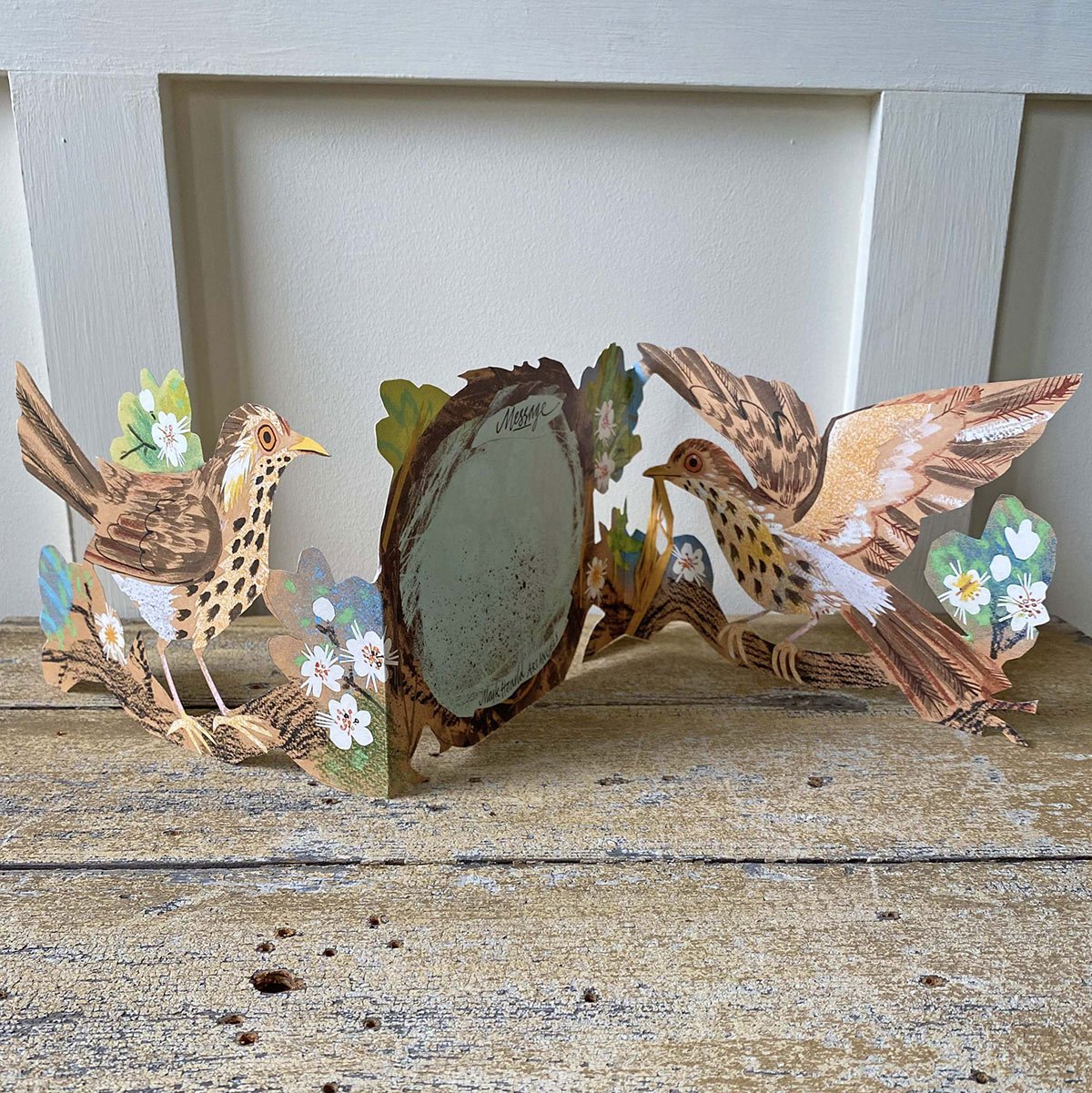 Mark Hearld Fold out Card - Nest - Image 4