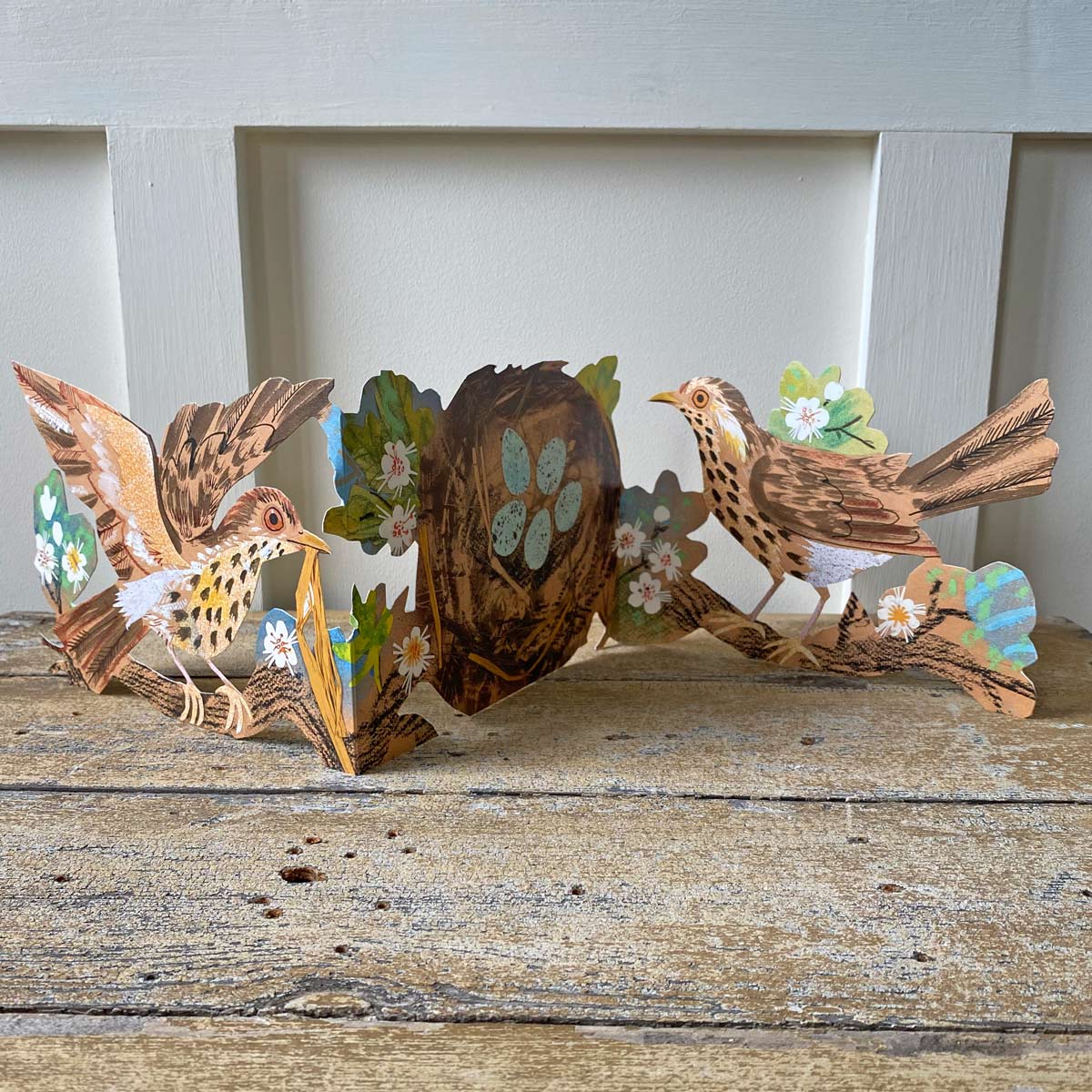 Mark Hearld Fold out Card - Nest - Image 1