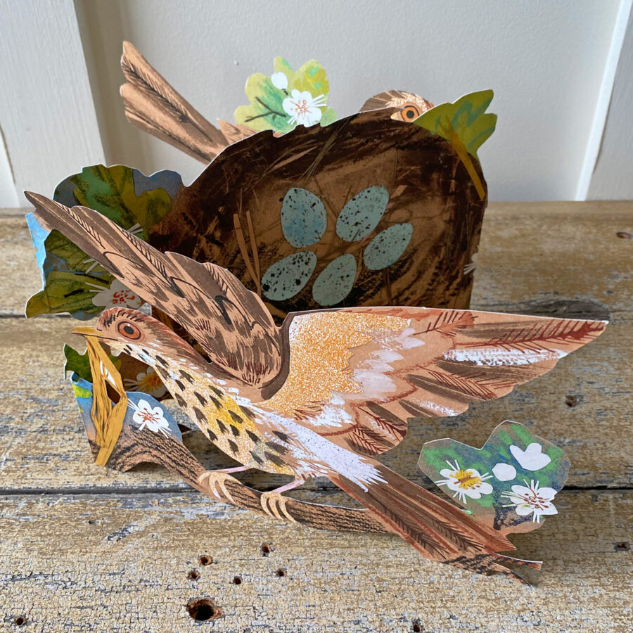 Mark Hearld Fold out Card - Nest