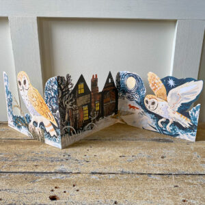 Mark Hearld Fold out Card - Silent Flight - Image 1
