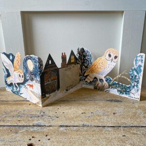 Mark Hearld Fold out Card - Silent Flight - Image 3