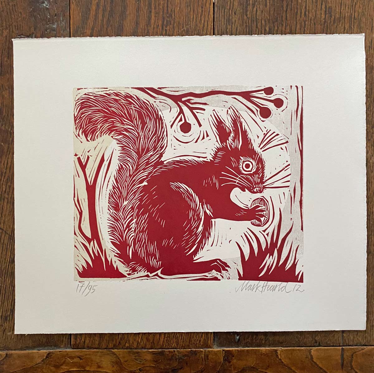 Red Squirrel by Mark Hearld - Image 2