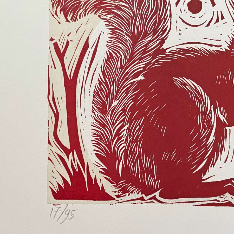 Red Squirrel by Mark Hearld