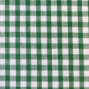 Narrow Vichy Check Gingham - Emerald Green - Image 2