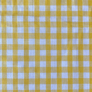 Narrow Vichy Check Gingham - Sunshine Yellow - Image 2