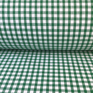 Narrow Vichy Check Gingham - Emerald Green - Image 3