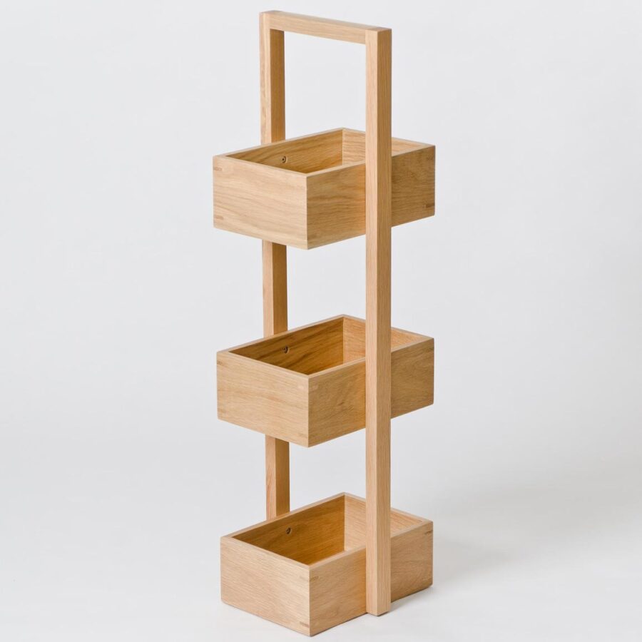 Oak Bathroom Caddy4