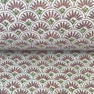 Oilcloth Scallop - Pink - Image 3