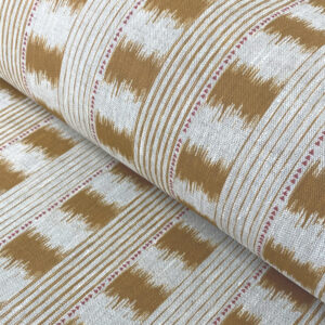 Otto Linen Stripe - Cinnamon