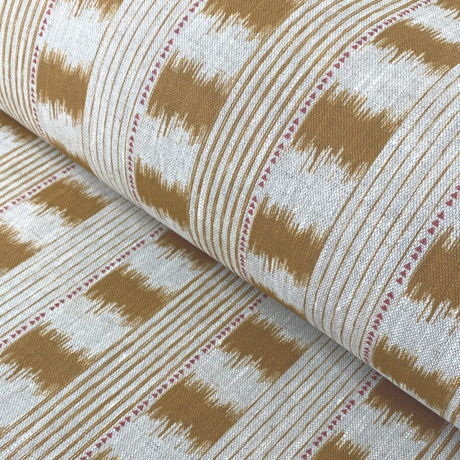 Otto Linen Stripe - Cinnamon