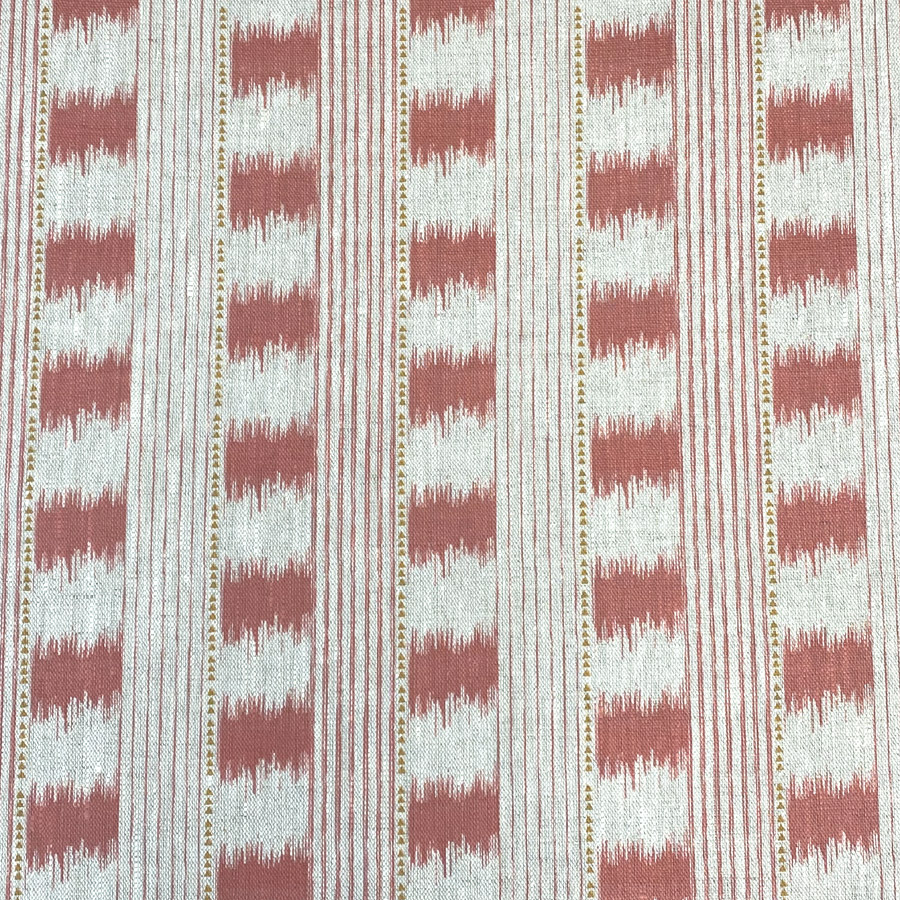 Otto Linen Stripe - Strawberry