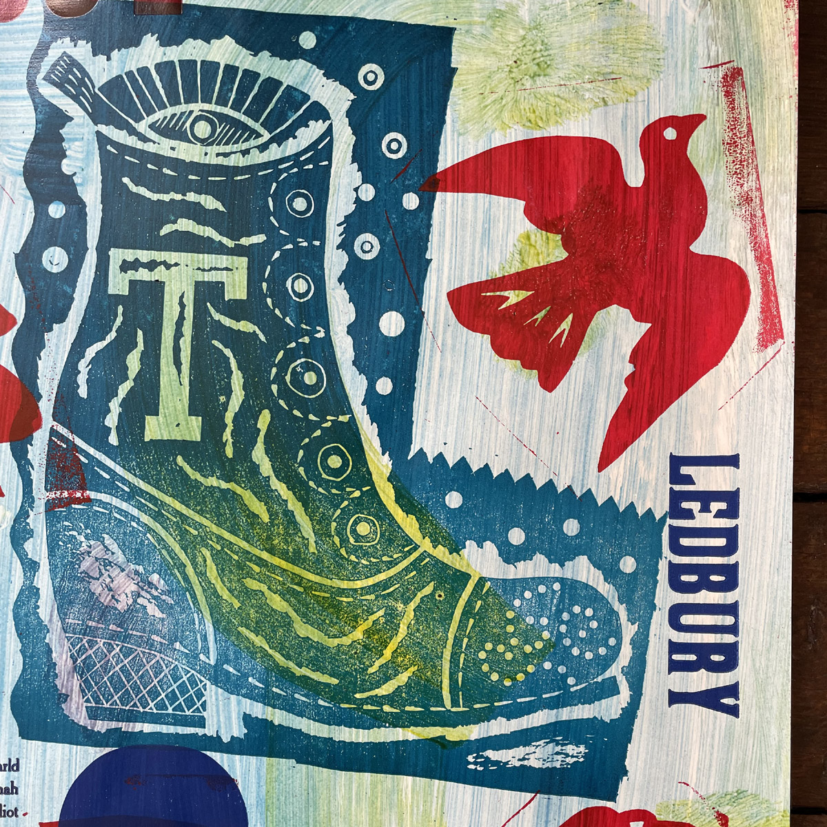 Paper Cut Pigeons & Brass Boots Poster - No.15 - Image 3