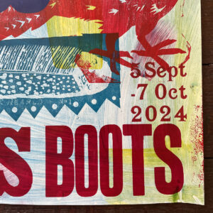 Paper Cut Pigeons & Brass Boots Poster - No.15 - Image 6