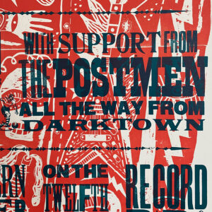 Pewke Band Letterpress Poster - Jonny Hannah - Image 2