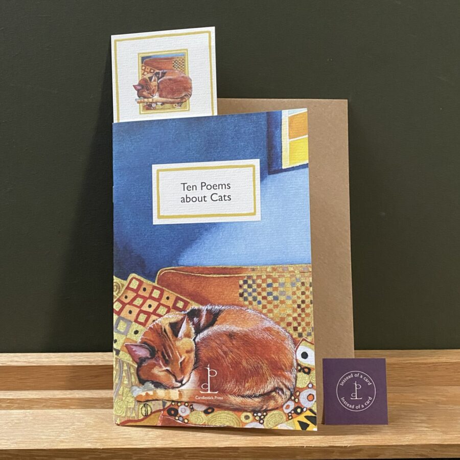 Poetry Pamphlet Cats from Tinsmiths Ledbury