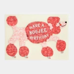 Poodle Birthday Card - Image 1