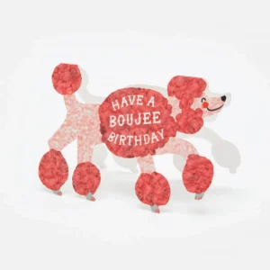 Poodle Birthday Card - Image 2