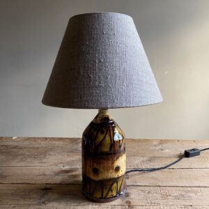 Russell Kingston Slipware Lamp RKL5 Green - Image 1