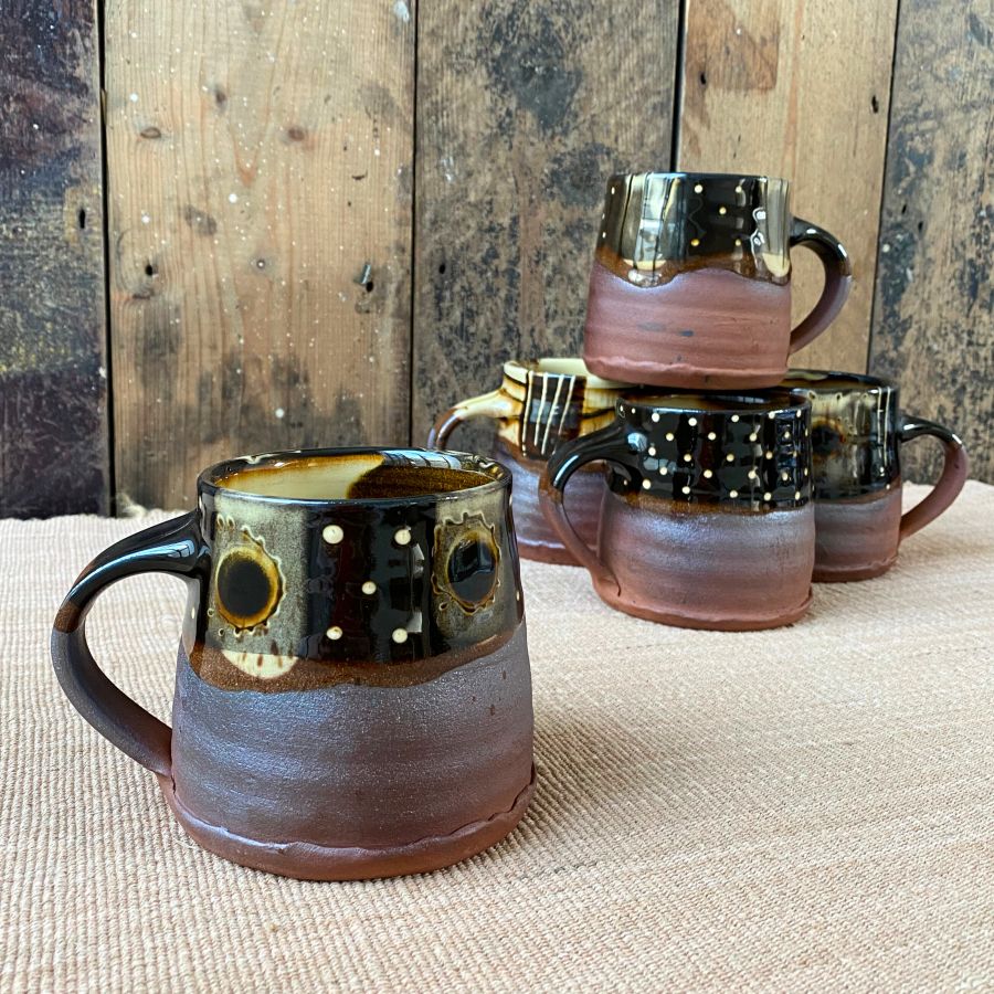 Russell Kingston Large Mug - Black RMTB