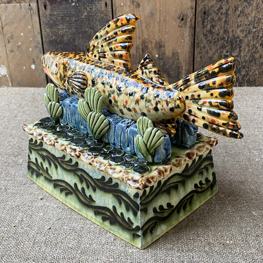 Paul Young - Slipware Fish SORPY9
