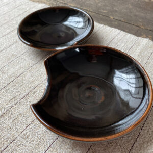Stuart Houghton Spoon Rest - Tenmoku - Image 2