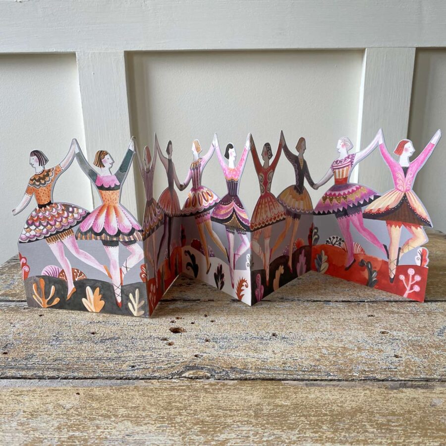 Dancers Card by Sarah Young