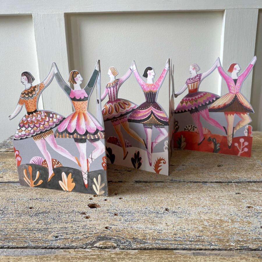 Dancers Card by Sarah Young