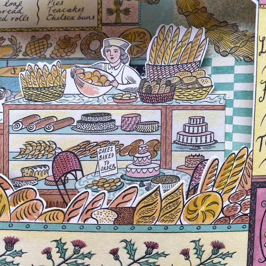 Emily Sutton 3D Card - Bakery