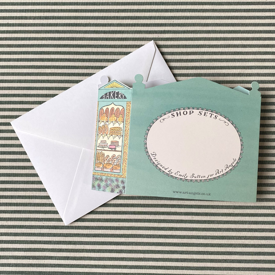 Emily Sutton 3D Card - Bakery