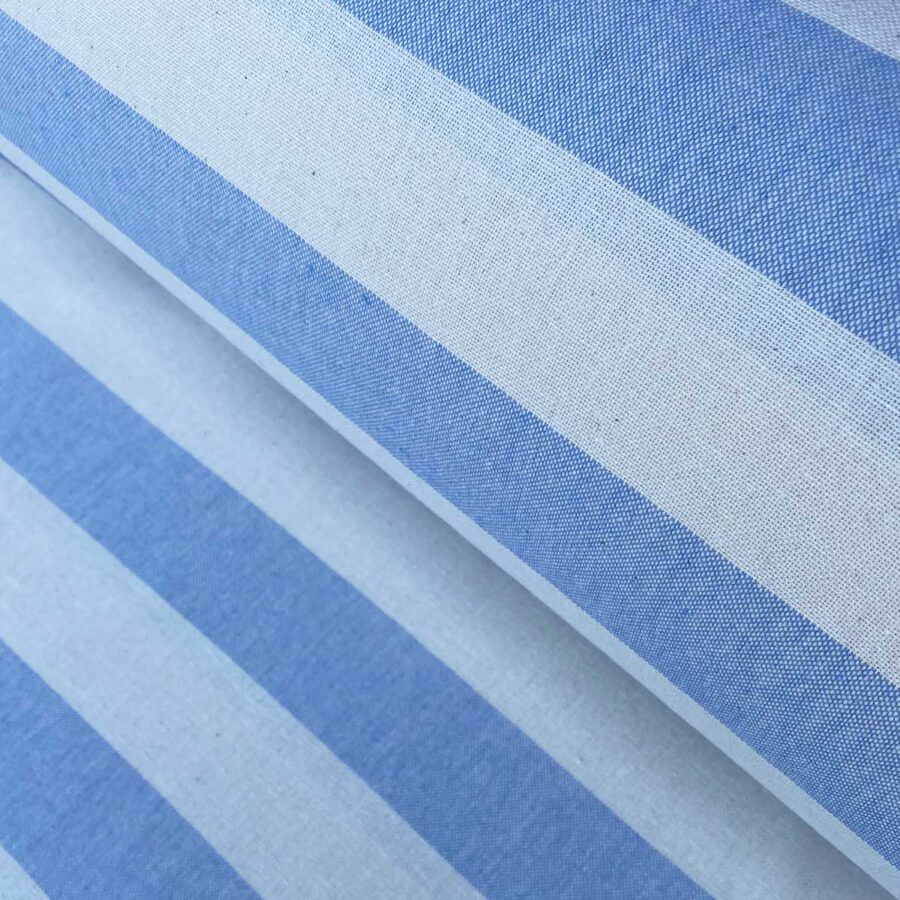 Extra Wide Shoreline Stripe - Sky Blue