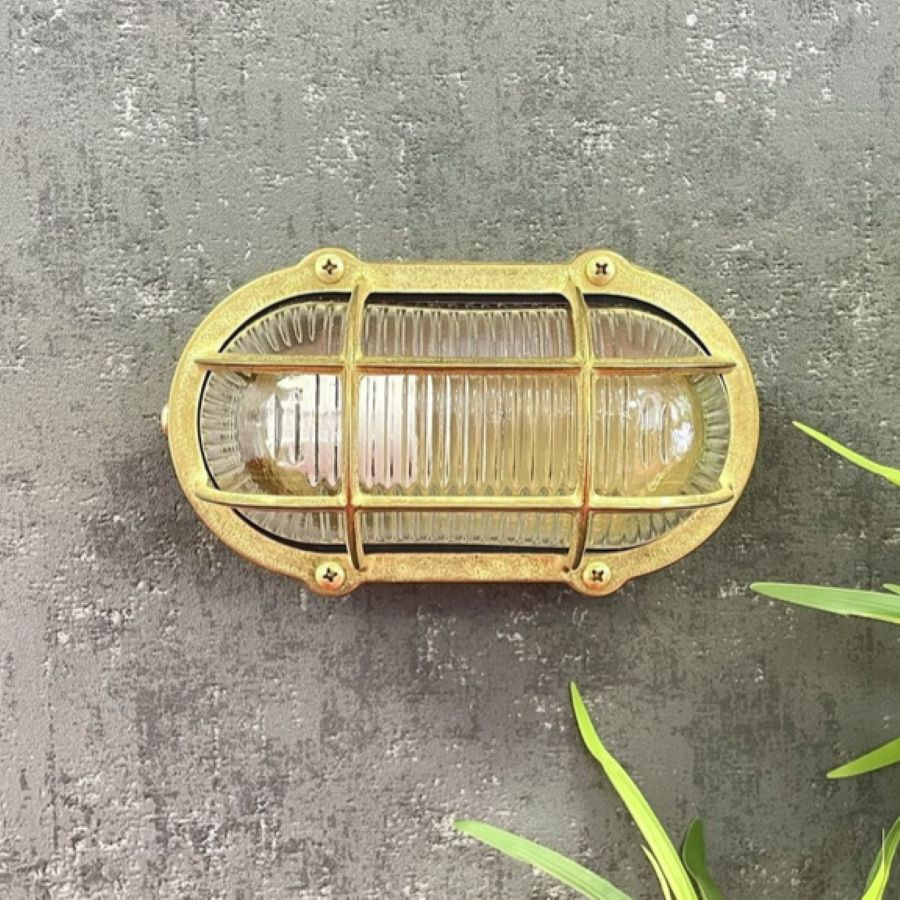 Slimline Brass Bulkhead