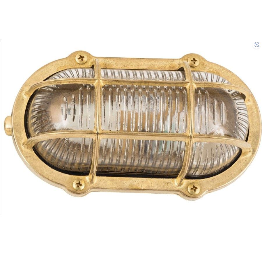 Slimline Brass Bulkhead