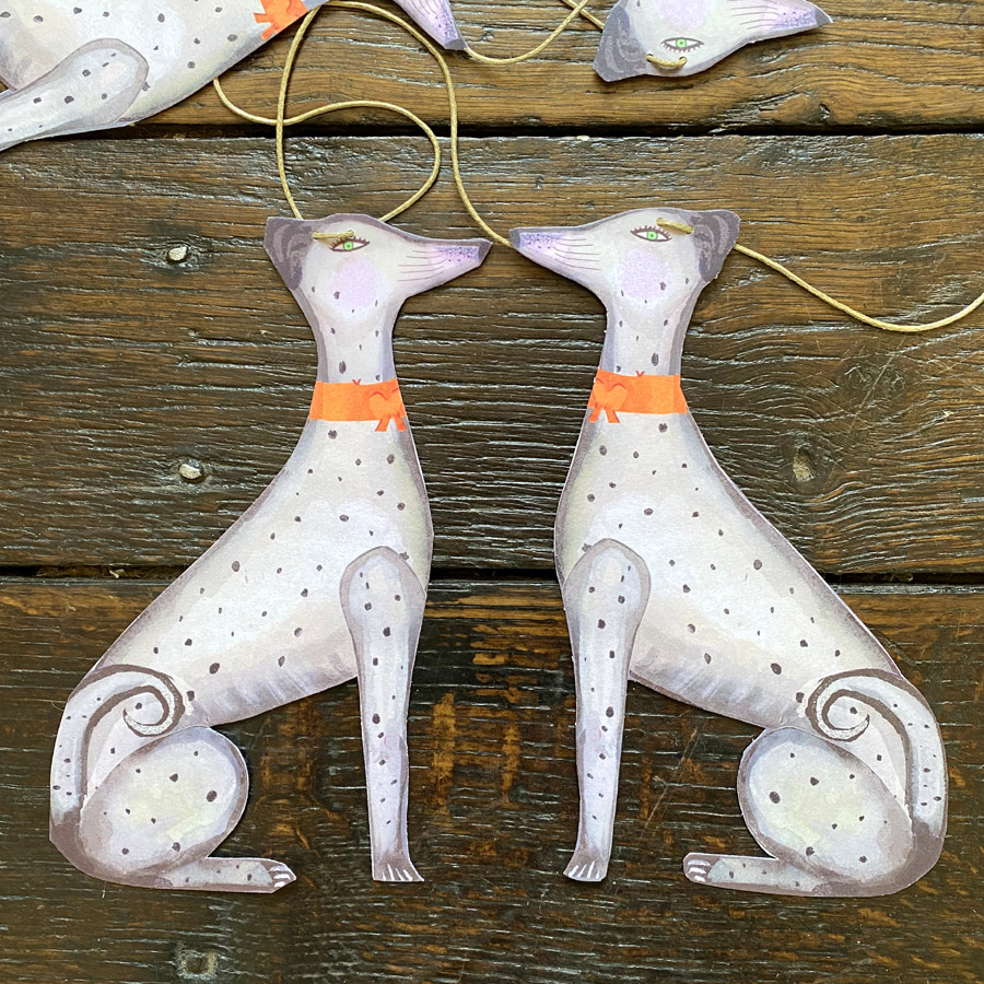 Garland - Spotty Lurcher